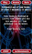 برنامه‌نما Brain Age Test Free عکس از صفحه