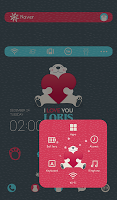 loris heart dodol theme screenshot 2