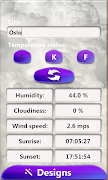 Storm Weather Clock Widget-poster