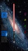 Poster Throwable Light Saber