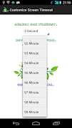Customize Screen Timeout. syot layar 2