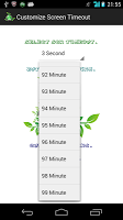 Customize Screen Timeout. Screenshot 2