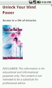 Unlock Your Mind Power screenshot 1