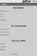 iSensor screenshot 1