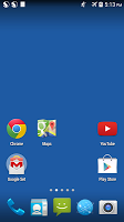 蓝莓Launcher الملصق