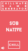 ChillWave Name Generator syot layar 1