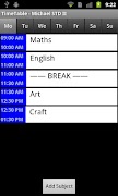 Time Table Lite الملصق