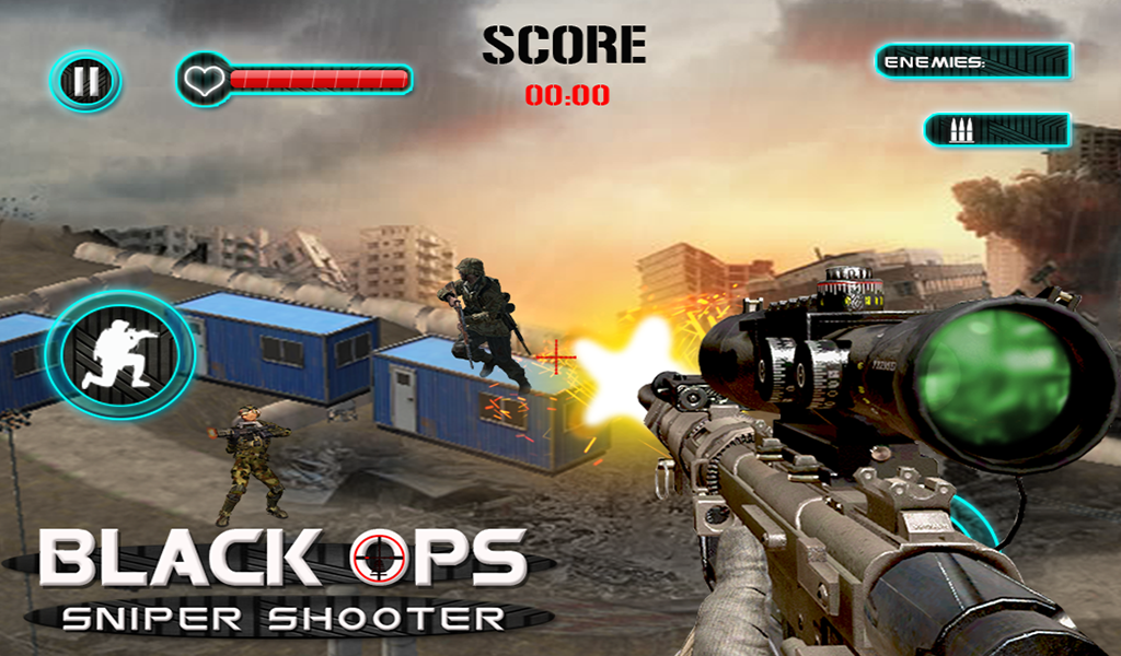 Black Ops Sniper Shooter APK Herunterladen