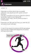 برنامه‌نما Pedometer عکس از صفحه
