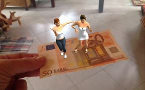 AR Dancing on Paper Money screenshot 1