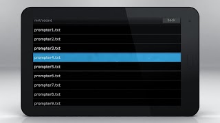 Remote Prompter capture d'écran 3