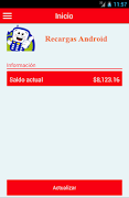 Recargas Android captura de pantalla 3