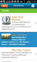 Tel Aviv City Guide Map Hotels screenshot 2