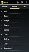 برنامه‌نما WorkIt - Gym Workout Tracker عکس از صفحه