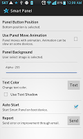 برنامه‌نما Smart Panel عکس از صفحه
