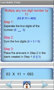 برنامه‌نما Cool Vedic Maths Tricks عکس از صفحه