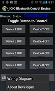 IOIO Control de Bluetooth captura de pantalla 3