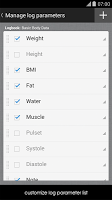 Diet, Weight Diary, Body Log screenshot 3