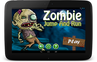 Zombie - Jump And Run Poster