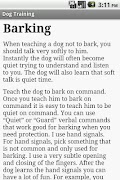 Dog Training Screenshot 4
