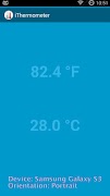 iThermometer screenshot 2