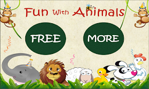 Fun With Animals By Tinytapps Plakat