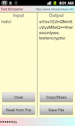 (Plain) Text Encryptor 海報