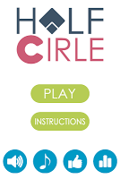 Half Circle Plakat