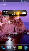 برنامه‌نما HD Weather and Clock Widget عکس از صفحه
