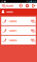 iLuvU messaging app screenshot 1