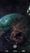 Borg sci-fi live wallpaper 스크린샷 3