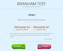 برنامه‌نما BRANHAM TEST عکس از صفحه