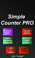 Simple Counter PRO スクリーンショット 1