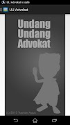 UU Advokat poster