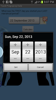 Track pregnancy Date screenshot 2