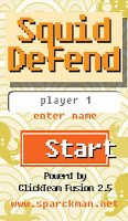 Squid Defend ポスター