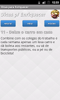 Dicas para Ficar Rico! screenshot 1