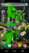 3D Klok Gratis-poster