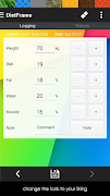 Diet, Weight Diary, Body Log screenshot 5