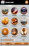 Explosion Sounds اسکرین شاٹ 1