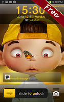 Cute Boy HD Go Locker Theme Plakat