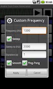 Audio Test Tone Generator скриншот 1