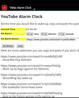 Video Alarm Clock poster