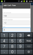 Net Present Value Calculator imagem de tela 5