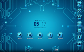 High-tech Atom Theme screenshot 7