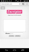 برنامه‌نما Encripter عکس از صفحه