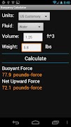 Buoyancy Calculator Screenshot 1
