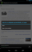 GWiki - Wikipedia for Android screenshot 3