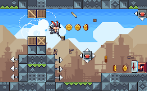 Gravity Dash - Runner Spiel Plakat