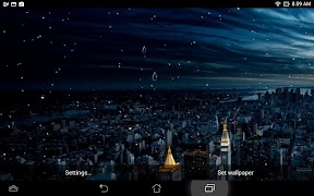 Regentropfen Live Hintergrund Screenshot 5